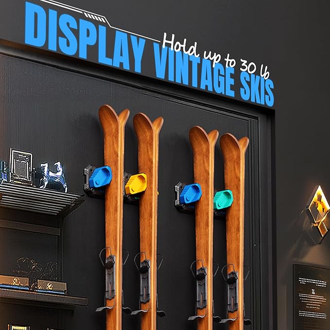 Ski & Snowboard Wall Rack for Garage - Image 4