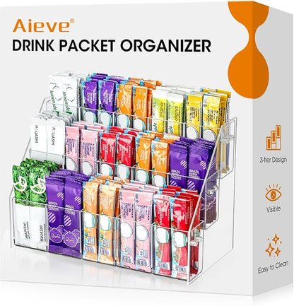AIEVE Drink Packet Organizer by Aieve