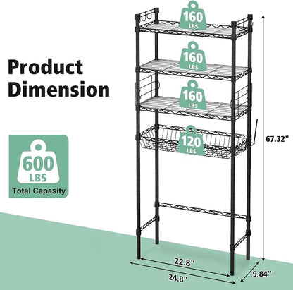 PrimeZone Over The Toilet Storage Shelf - Image 3