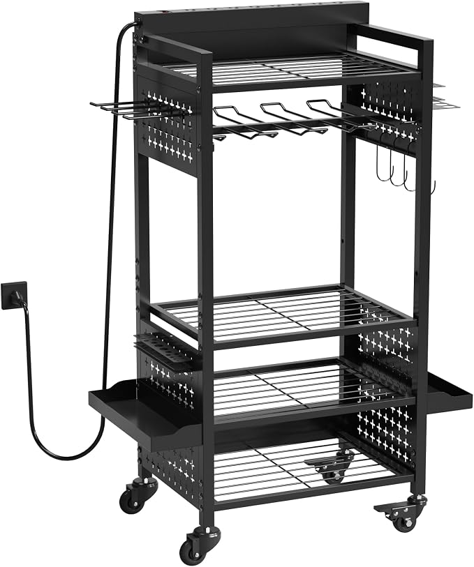 Power Tool Organizer Rolling Cart - Image 8