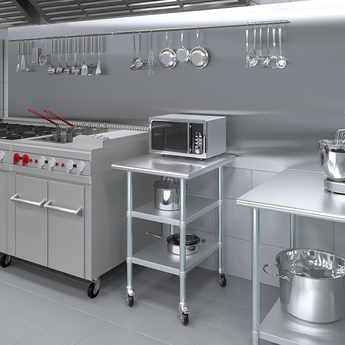 AmGood Stainless Steel Work Table - Image 5