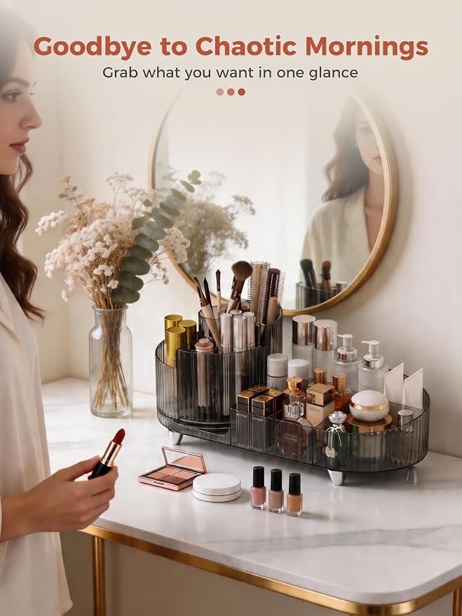 Booklov Rotating Makeup Organizer - Image 5