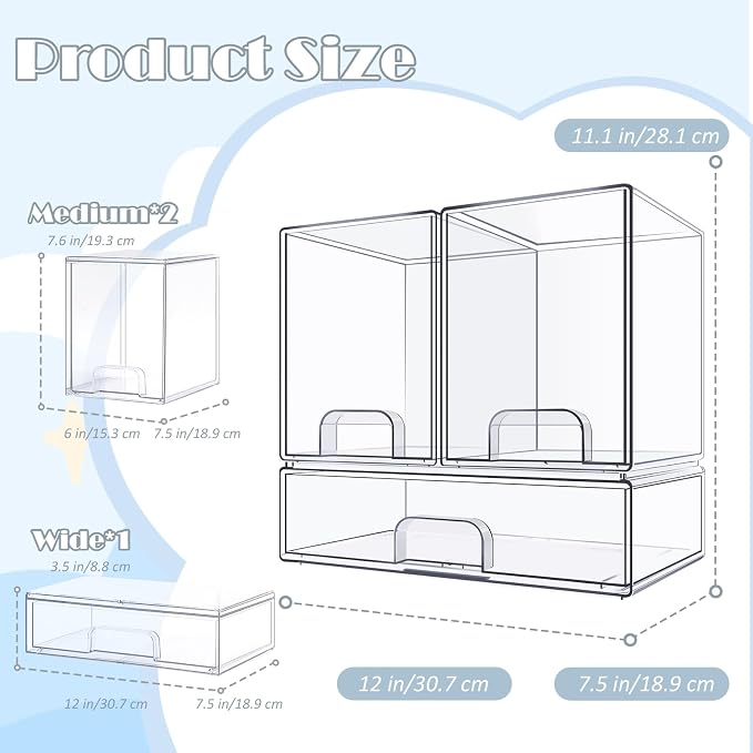 Baby Bottle Organizer with Hooks - Image 2