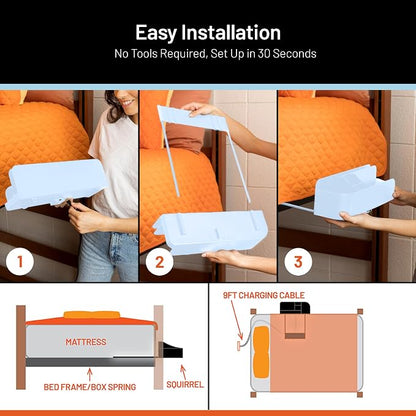 Squirrel-Bedside Perch, Floating Organizer - Image 6