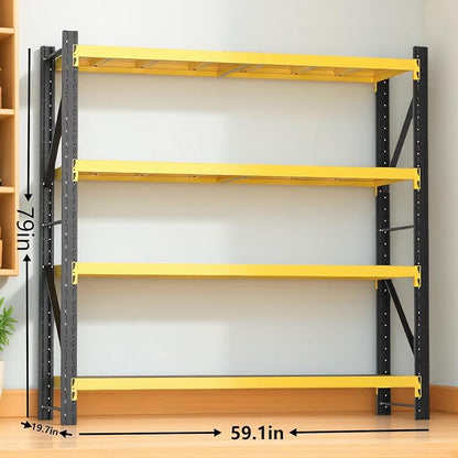 torage Shelves, Garage Shelving Heavy Duty Metal Adjustable Garage Shelves - Image 2