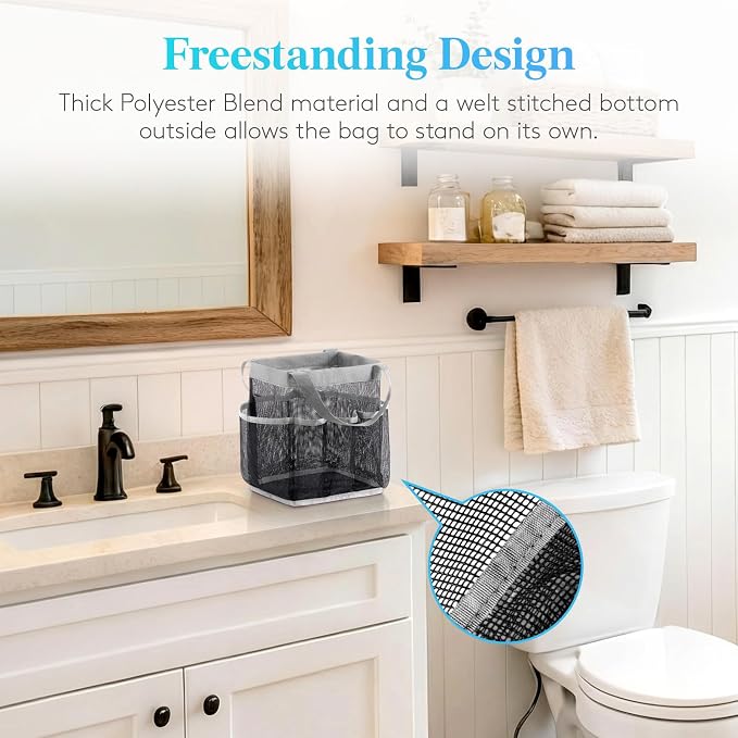 Lifewit Mesh Shower Caddy Portable - Image 2