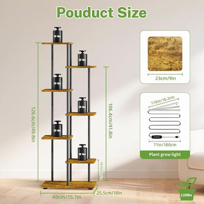 iDavosic.ly 6 Tier Tall Plant Stand Indoor - Image 3