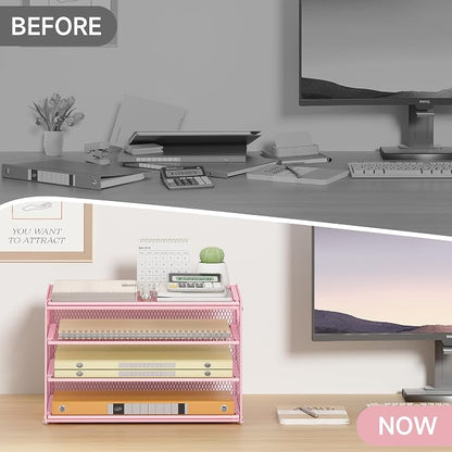 Subekyu Paper Letter Tray Organizer - Image 3