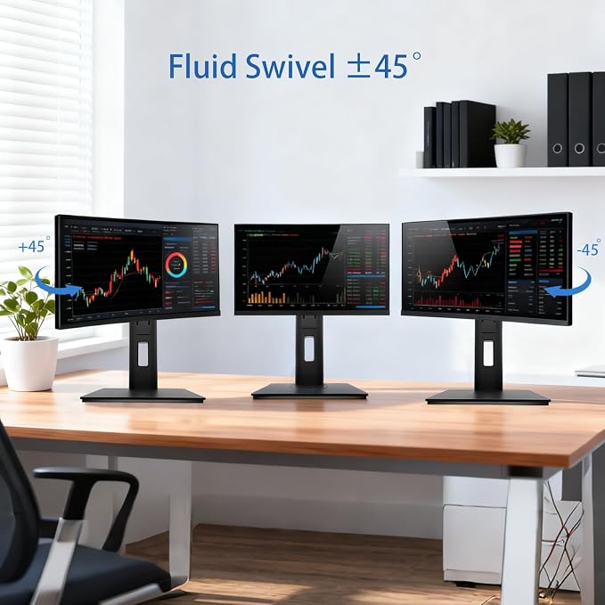2026 Version Ergonomic VESA Monitor Stand, 150mm Spring Height adjustment - Image 7