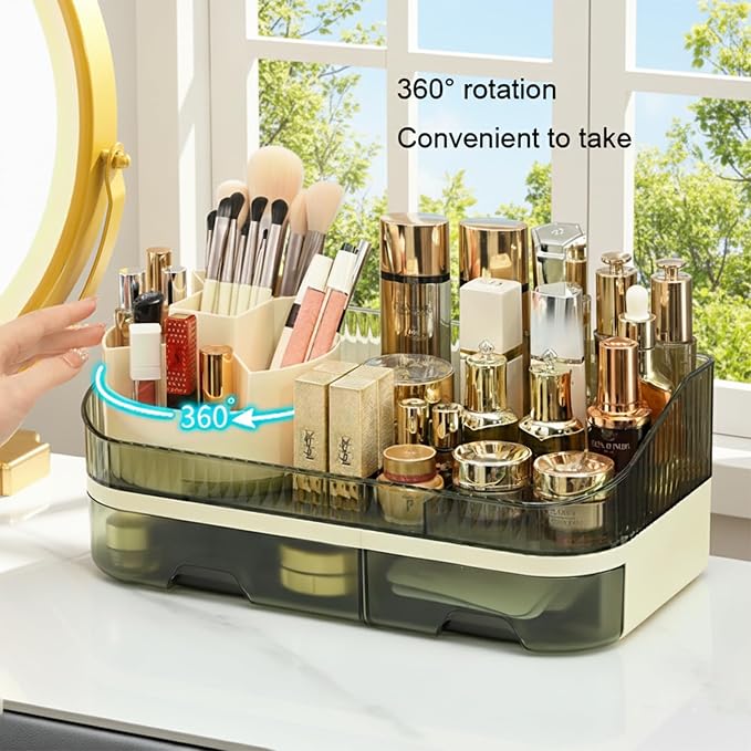 Large Plastic Makeup Organizer - Image 4