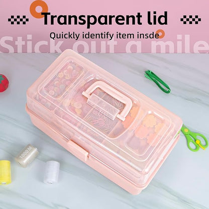 TERGOO 14in 3-Layer Multipurpose Craft Organizers and Storage - Image 5