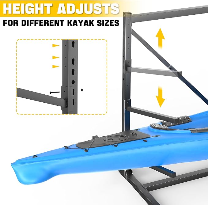 Ultrawall Kayak Storage Rack, Freestanding Kayak Racks - Image 3