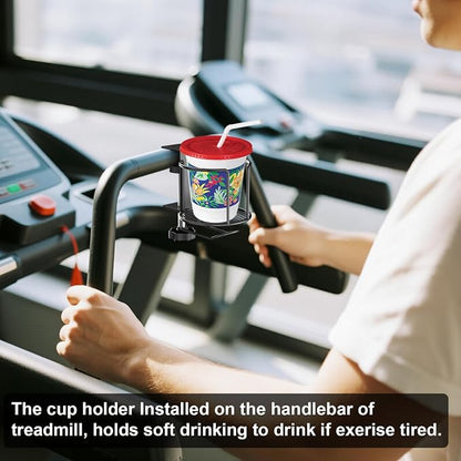 2-in-1 Desk Cup Holder with Headphone Hanger, Anti-Spill Table Water Bottle - Image 6