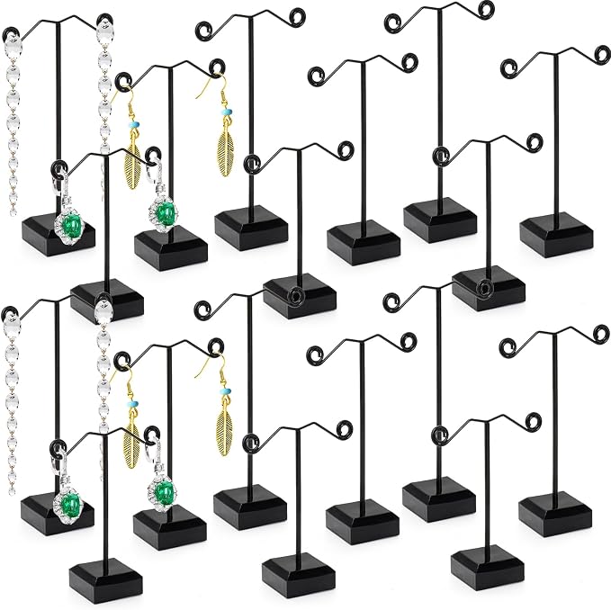 Coloch 18 Pcs Metal Earring Holder by Coloch