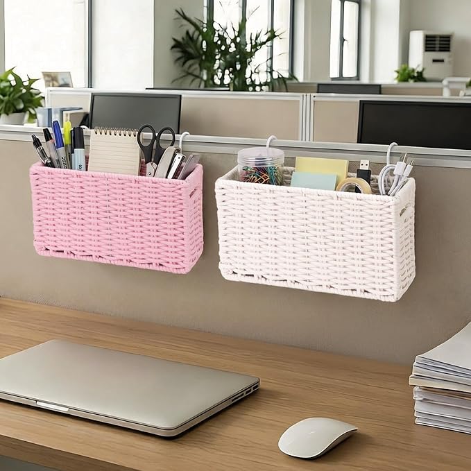 Cotton Rope Woven Bedside Caddy - Image 5
