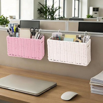 Cotton Rope Woven Bedside Caddy - Image 5