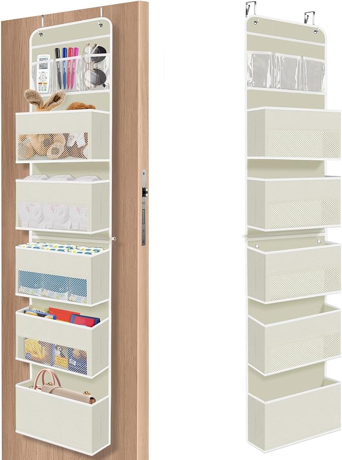 6-Tier Over The Door Organizer, Hanging Storage Organizer by SpaceHacks