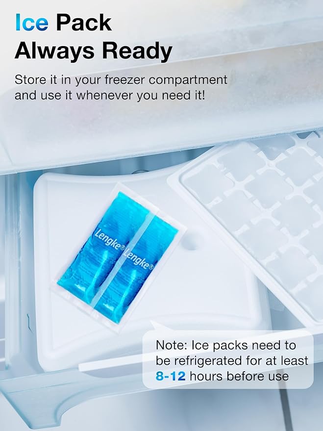Leng Ke Ice Pack for Insulin Cooler Travel Case TSA Approved - Image 4