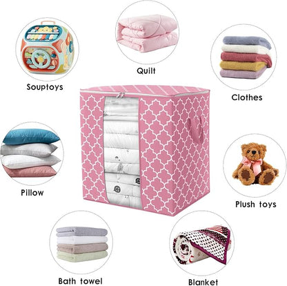 WISELIFE Storage Bags 6 Pack/100L Large Blanket Clothes Organization and - Image 7