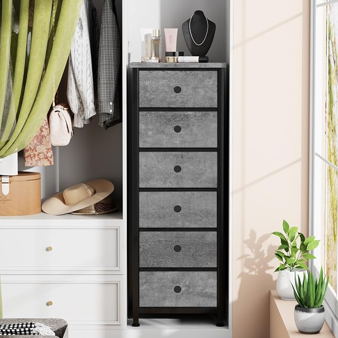 VASICAR Tall Narrow Dresser - Image 5