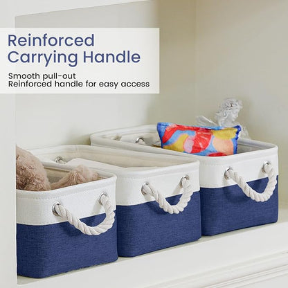 11.8x7.9x5.2 Inch Fabric Small Storage Bins - Image 3