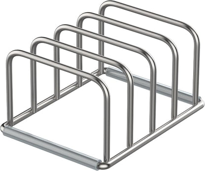 Cutting Board Organizer Stand Holder, 304 Stainless Steel Chopping Board Holder - Image 8