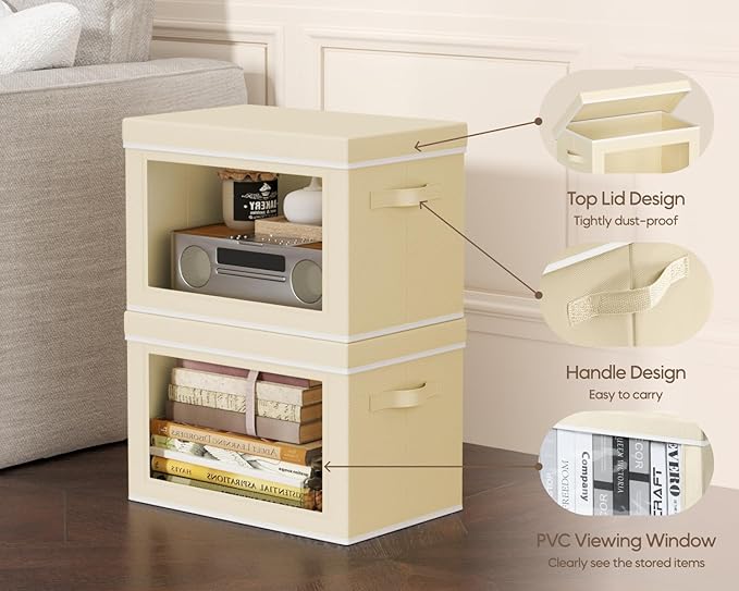 Homsorout Collapsible Storage Bins - Image 4