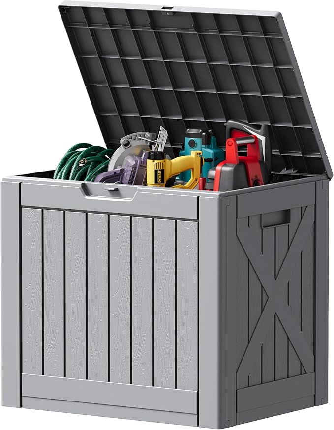Devoko 40 Gallon Deck Box Outdoor Storage Box Waterproof by DEVOKO