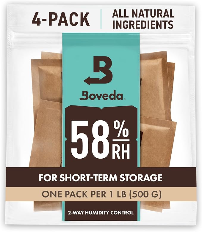 Boveda 58% Two-Way Humidity Control Packs by Boveda