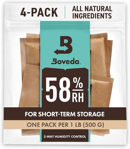 Boveda 58% Two-Way Humidity Control Packs by Boveda