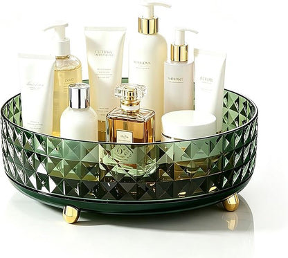 Makeup Perfume Organizer, 9 Inch /23cm 360 Degree Rotating Skincare Organizer by Himilucky