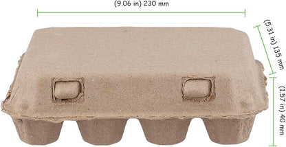 60 Pack 12 Count Quail Egg Cartons, Paper Pulp Quail Egg Holders, Bulk Quail - Image 2