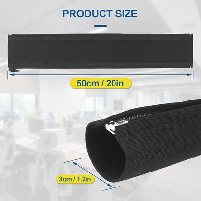 4 Pack Cable Sleeves, 20 inch Neoprene Cable Management Sleeves - Image 3