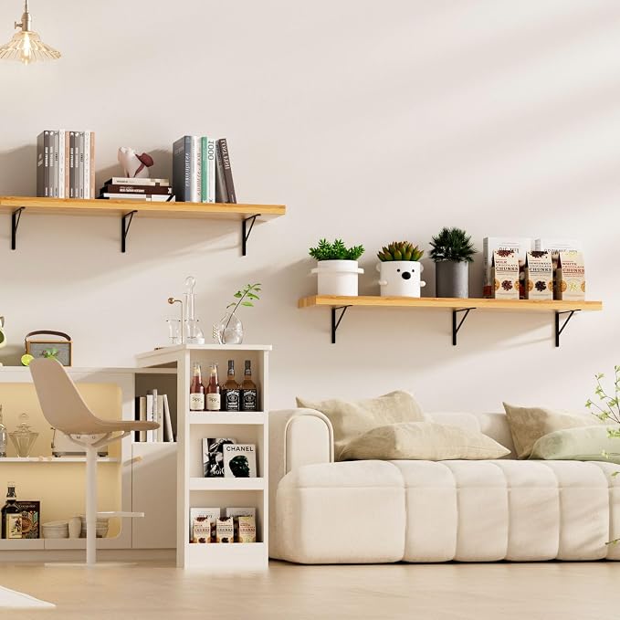 20 Pack L12 x H 8" Black Heavy Duty Shelf Brackets - Image 7
