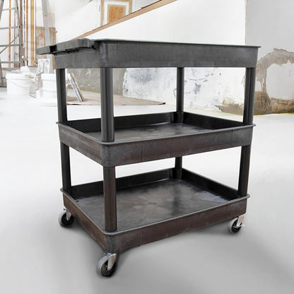 Stand Steady Tubstr Large 3 Shelf Utility Cart | Heavy Duty, Holds Up to 300 - Image 4