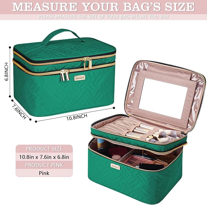 8.8L Double Layer Travel Makeup Bag - Image 2