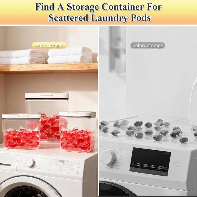 Gute Sealed Auto Pop-Up Laundry Pod Holder - Image 7