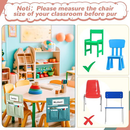 gisgfim 12 Pcs Small Chair Pockets - Image 6