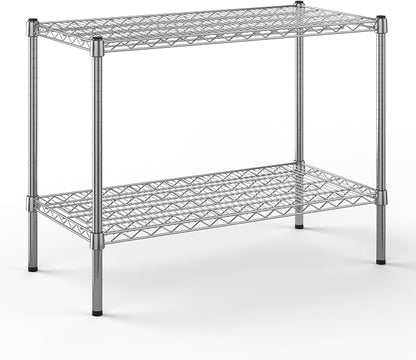 18" Deep x 36" Wide x 27" Height Wire Shelving Kit | 2-Tier | NSF Commercial by Regal+Altair
