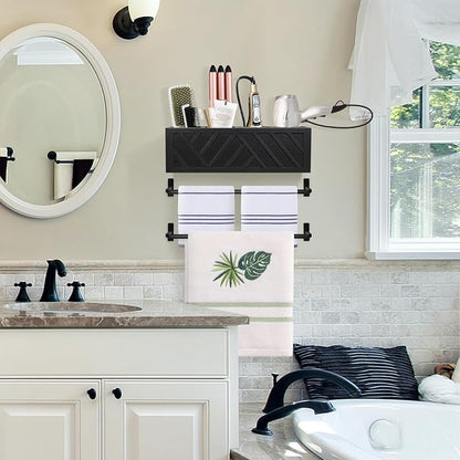 Hair Tool Organizer Wall Mount, Hair Dryer Holder - Image 4