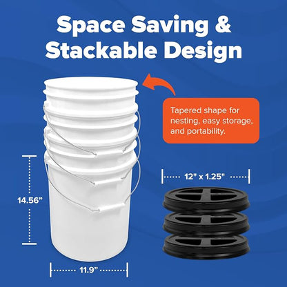 ePackageSupply 5 Gallon Bucket - Image 3