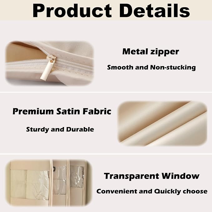 Space Saving Hanging Garment Bag - Image 3