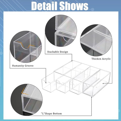 BTSKY 1 Pack Clear Acrylic Battery Storage Organizer - Image 9