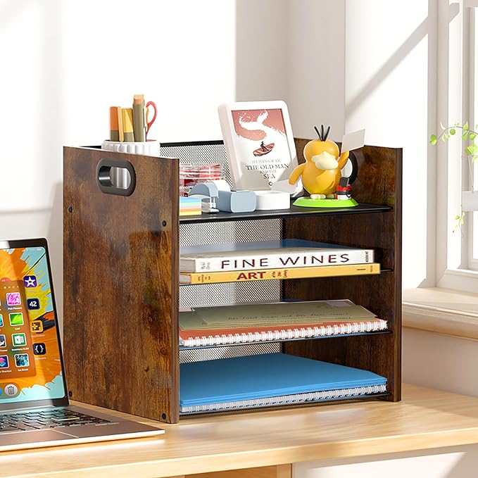 Wood Desk Organizer - Image 6