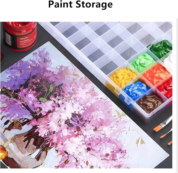 Feadily 1PCS 36 Grids Large Plastic Organizer Box - Image 6