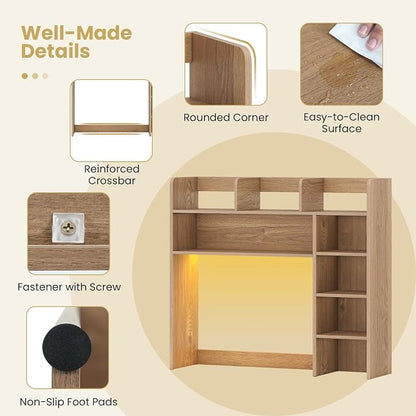Tangkula Desktop Bookshelf - Image 9