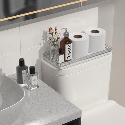 Oak Bathroom Toilet Tank Tray, Vanity Tray - Image 2