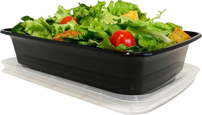 Reli. 28 oz Meal Prep Containers w/Lids - Image 2