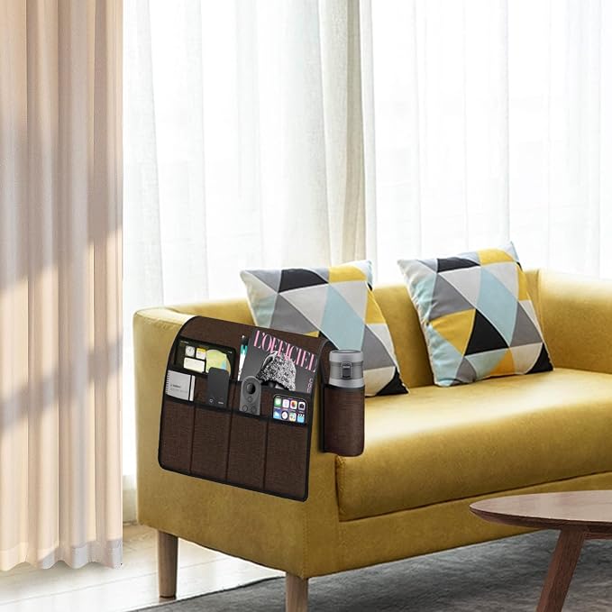 Ntomtuex Sofa Armchair Caddy Remote Control Holder - Image 2