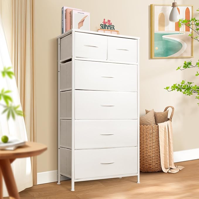 Mifuro Tall Dresser for Bedroom, Vertical Storage Organizer Tower - Image 2